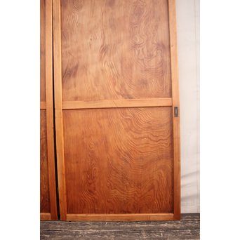 杉一枚板の建具　4枚1組　B758 