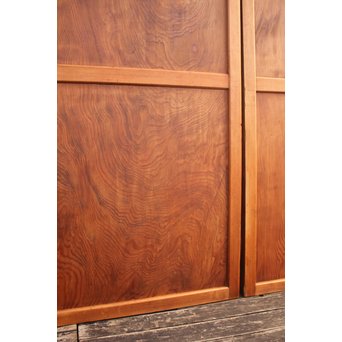 杉一枚板の建具　4枚1組　B758 