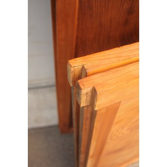 杉一枚板の建具　4枚1組　B758 