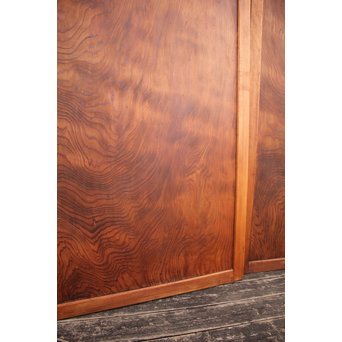 杉一枚板の建具　4枚1組　B758 