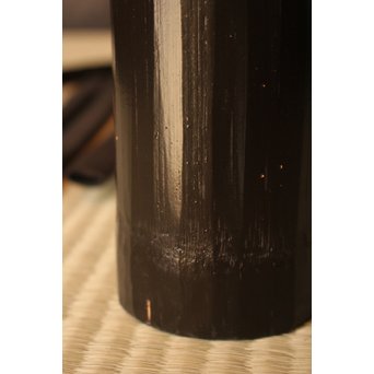 和田菁竺銘　竹工芸唐物写竹花籠　S2214 