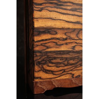 黒柿玉杢上質提重箱　S2501 