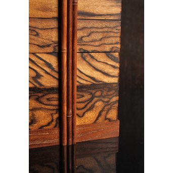 黒柿玉杢上質提重箱　S2501 