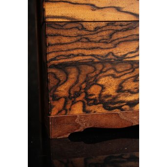 黒柿玉杢上質提重箱　S2501 