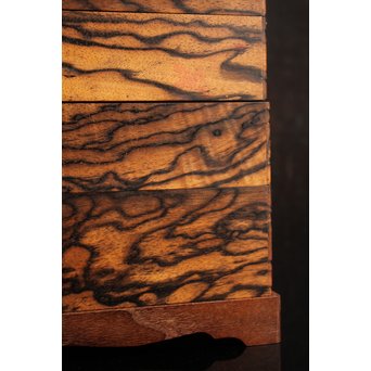 黒柿玉杢上質提重箱　S2501 