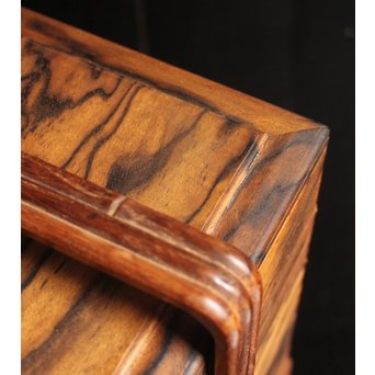 黒柿玉杢上質提重箱　S2501 