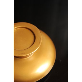 光琳蒔絵風天目台/茶托　2個1組　S2513 