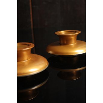 光琳蒔絵風天目台/茶托　2個1組　S2513 