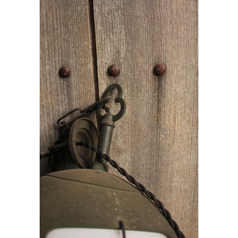 銅巻尽くし球体照明/電笠　A1426Y 