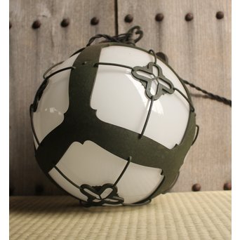 銅巻尽くし球体照明/電笠　A1426Y 