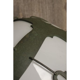 銅巻尽くし球体照明/電笠　A1426Y 