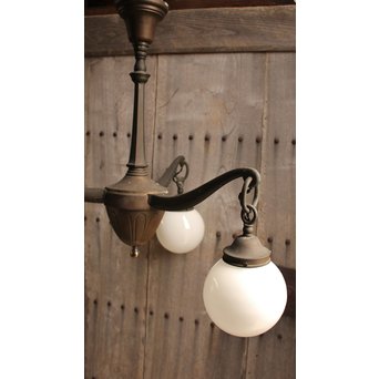 洋館の曲線美3灯シャンデリア/照明　A1435 