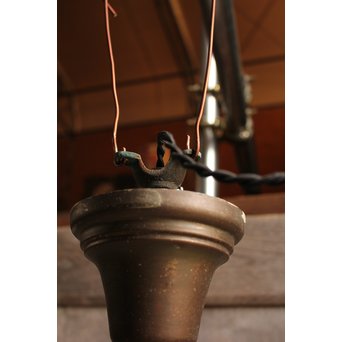 洋館の曲線美3灯シャンデリア/照明　A1435 