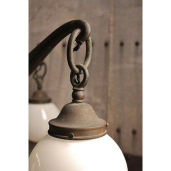 洋館の曲線美3灯シャンデリア/照明　A1435 