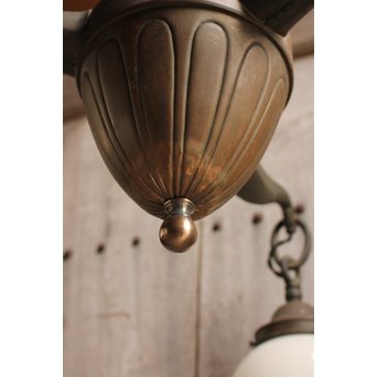 洋館の曲線美3灯シャンデリア/照明　A1435 