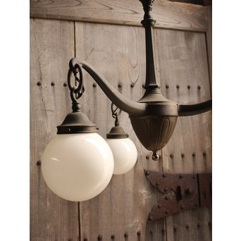 洋館の曲線美3灯シャンデリア/照明　A1435 