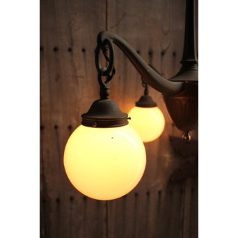 洋館の曲線美3灯シャンデリア/照明　A1435 