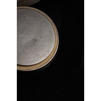 光玉堂日露征記念丸型鉄瓶　H429 