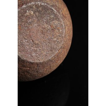 有坂銘　侘砲口鉄瓶　H430 