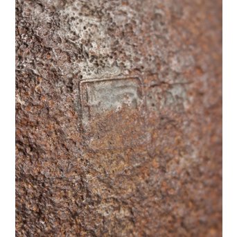 有坂銘　侘砲口鉄瓶　H430 