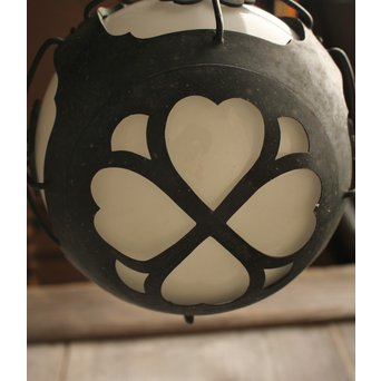 銅巻尽くし球体照明/電笠　A1444Y 