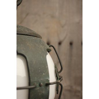 銅巻尽くし球体照明/電笠　A1444Y 