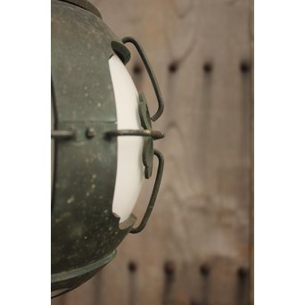 銅巻尽くし球体照明/電笠　A1444Y 