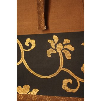 仙厓義梵　都路華香識　五徳図掛軸　K157 