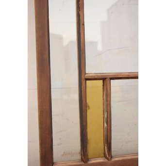 フランクロイド風洋風色ガラス戸S　2枚1組　GD840 