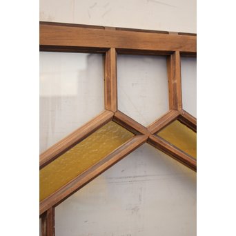 フランクロイド風洋風色ガラス戸S　2枚1組　GD840 