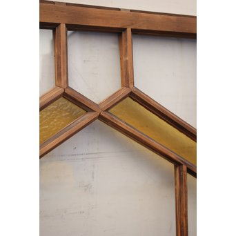 フランクロイド風洋風色ガラス戸S　2枚1組　GD840 