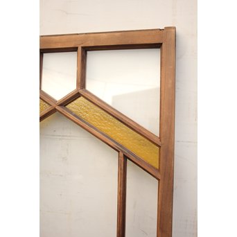 フランクロイド風洋風色ガラス戸S　2枚1組　GD840 