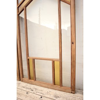 フランクロイド風洋風色ガラス戸S　2枚1組　GD840 