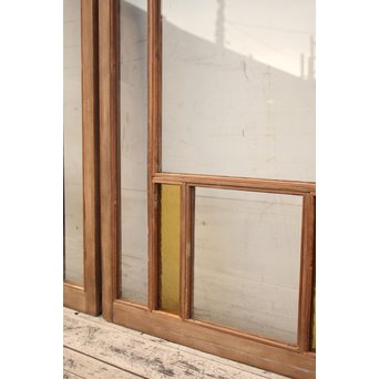 フランクロイド風洋風色ガラス戸S　2枚1組　GD840 