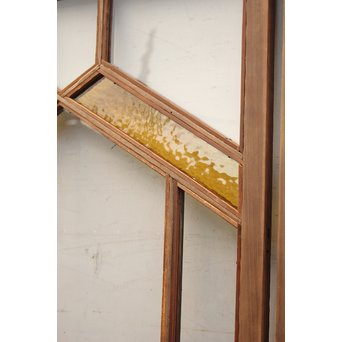 フランクロイド風洋風色ガラス戸S　2枚1組　GD840 