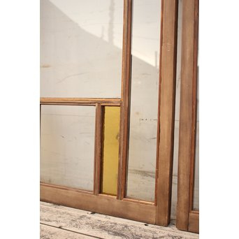 フランクロイド風洋風色ガラス戸S　2枚1組　GD840 