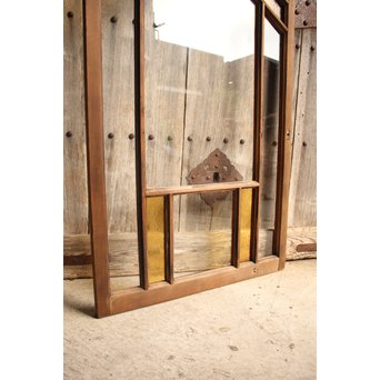 フランクロイド風洋風色ガラス戸S　2枚1組　GD840 