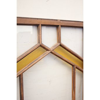 フランクロイド風洋風色ガラス戸S　2枚1組　GD840 