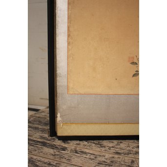 12の鷹　六曲一双屏風　K159 