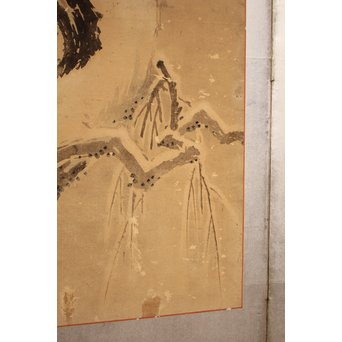 12の鷹　六曲一双屏風　K159 