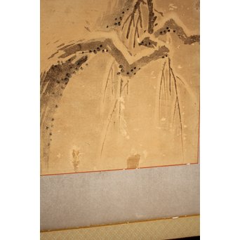 12の鷹　六曲一双屏風　K159 