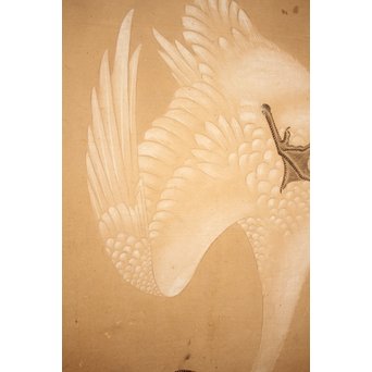 12の鷹　六曲一双屏風　K159 