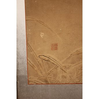 12の鷹　六曲一双屏風　K159 