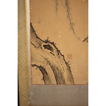 12の鷹　六曲一双屏風　K159 