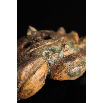 仁阿弥道八 蟹型香炉　K170 