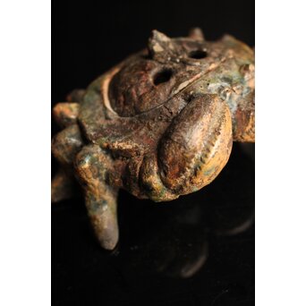 仁阿弥道八 蟹型香炉　K170 