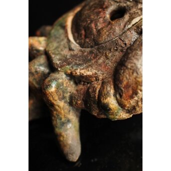 仁阿弥道八 蟹型香炉　K170 