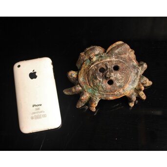 仁阿弥道八 蟹型香炉　K170 