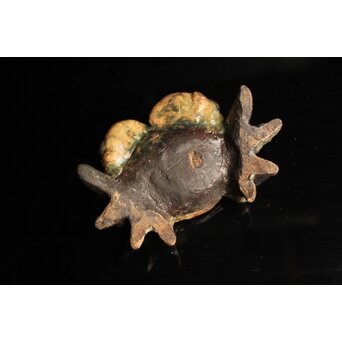 仁阿弥道八 蟹型香炉　K170 