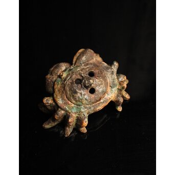 仁阿弥道八 蟹型香炉　K170